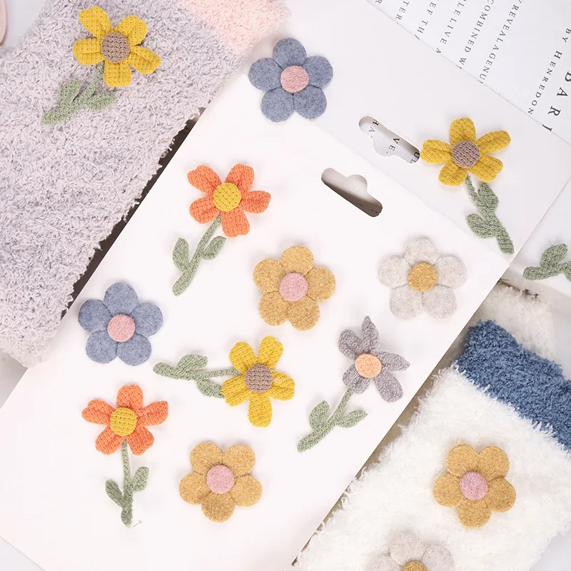 10Pcs Spotify Premium Cute Cartoon Flower Patch for Clothing DIY Craft Supplies Sewing Accessories Children Handmade Appliques
10Pcs Spotify Premium Cute Cartoon Flower Patch for Clothing DIY Craft Supplies Sewing Accessories Children Handmade Appliques