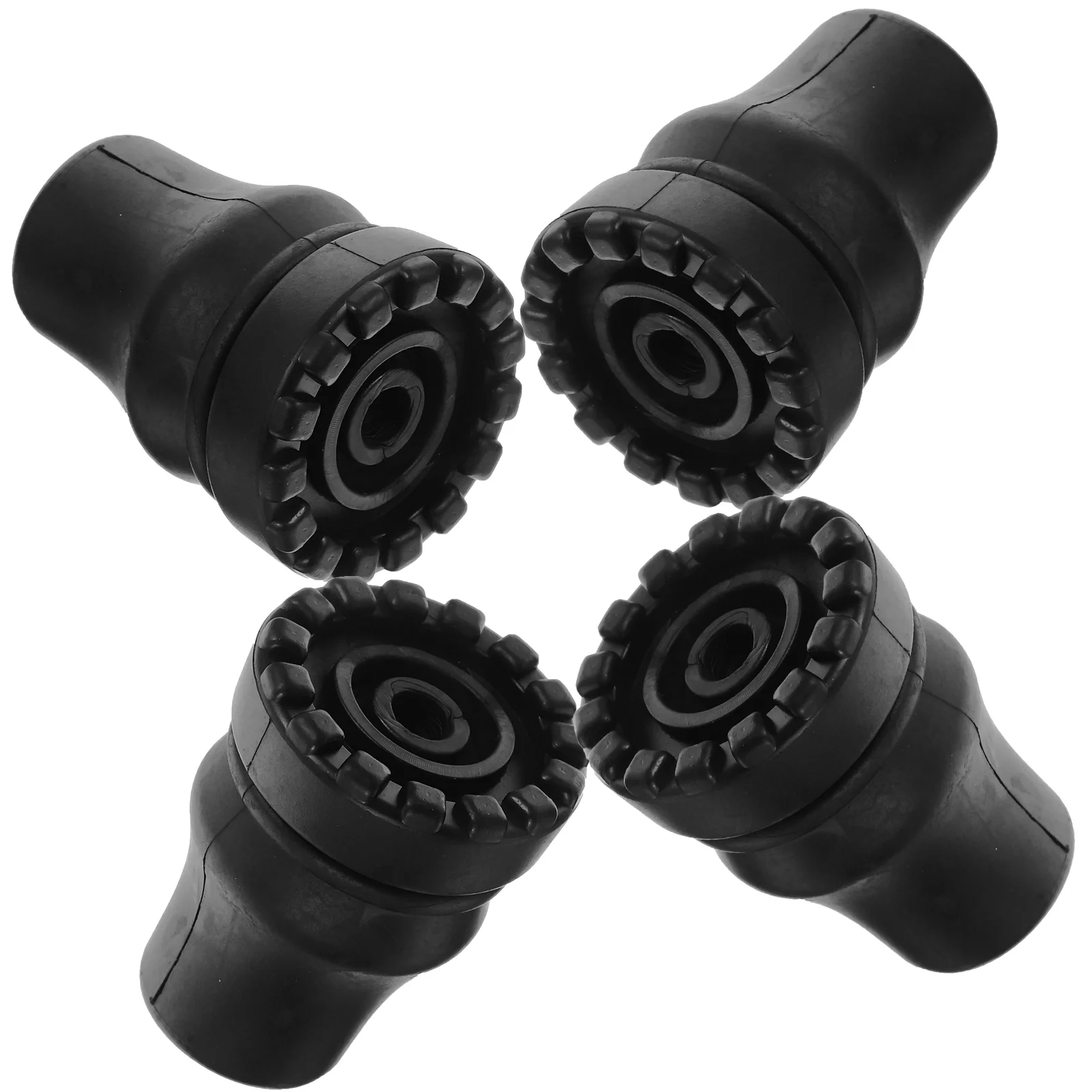 4 Pcs Crutch Pads End Tips Walking Stick Replacement Trekking Poles Foot Cover Pvc Anti-skid
4 Pcs Crutch Pads End Tips Walking Stick Replacement Trekking Poles Foot Cover Pvc Anti-skid