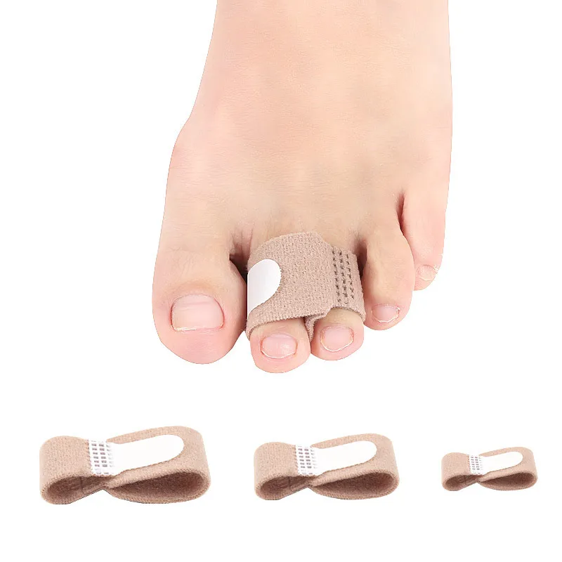 10Pcs Hammer Toe Finger Straightener Nylon Foot Care Bandages Separator Stretcher Adjuster Thumb Valgus Orthopedics Protector
10Pcs Hammer Toe Finger Straightener Nylon Foot Care Bandages Separator Stretcher Adjuster Thumb Valgus Orthopedics Protector