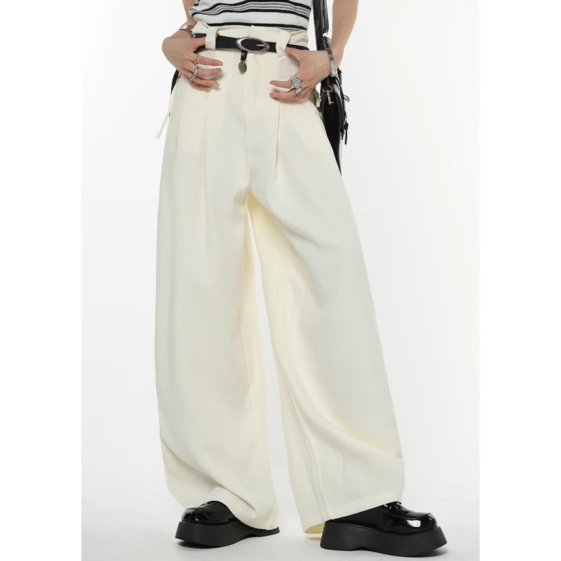 Vintage Baggy Pants Light Yellow Women Loose Pants High Waist Streetwear American Style Oversize Fashion Wide Leg Trouser
Vintage Baggy Pants Light Yellow Women Loose Pants High Waist Streetwear American Style Oversize Fashion Wide Leg Trouser