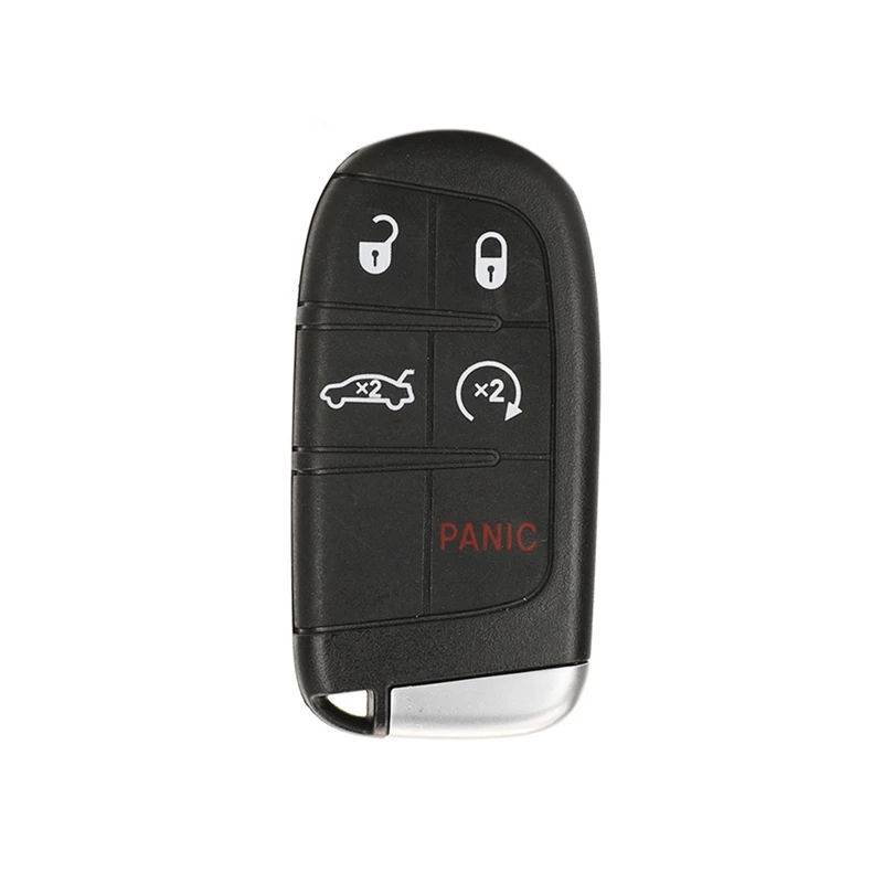 5 Button Smart Car Key Smart Remote Key Frequency 433MHz M3N-40821302 for Chrysler 300C Dodge Durango Challenger Charger
5 Button Smart Car Key Smart Remote Key Frequency 433MHz M3N-40821302 for Chrysler 300C Dodge Durango Challenger Charger