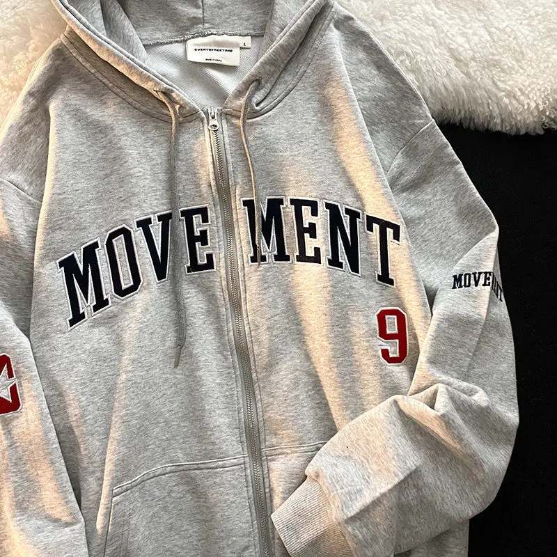 Sweatshirt with Zipper Couple Letter Printed Hoodie 2022 Spring New Preppy Style Korean Vintage Long Sleeve Zipper Hoodie Trend
Sweatshirt with Zipper Couple Letter Printed Hoodie 2022 Spring New Preppy Style Korean Vintage Long Sleeve Zipper Hoodie Trend
