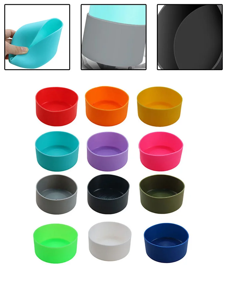 Silicone Cup Sleeve Bottle Protection Cover Cup Base Pad Anti Slip Cup Cover Multi Color Insulation Anti Wear Household Products
Silicone Cup Sleeve Bottle Protection Cover Cup Base Pad Anti Slip Cup Cover Multi Color Insulation Anti Wear Household Products
