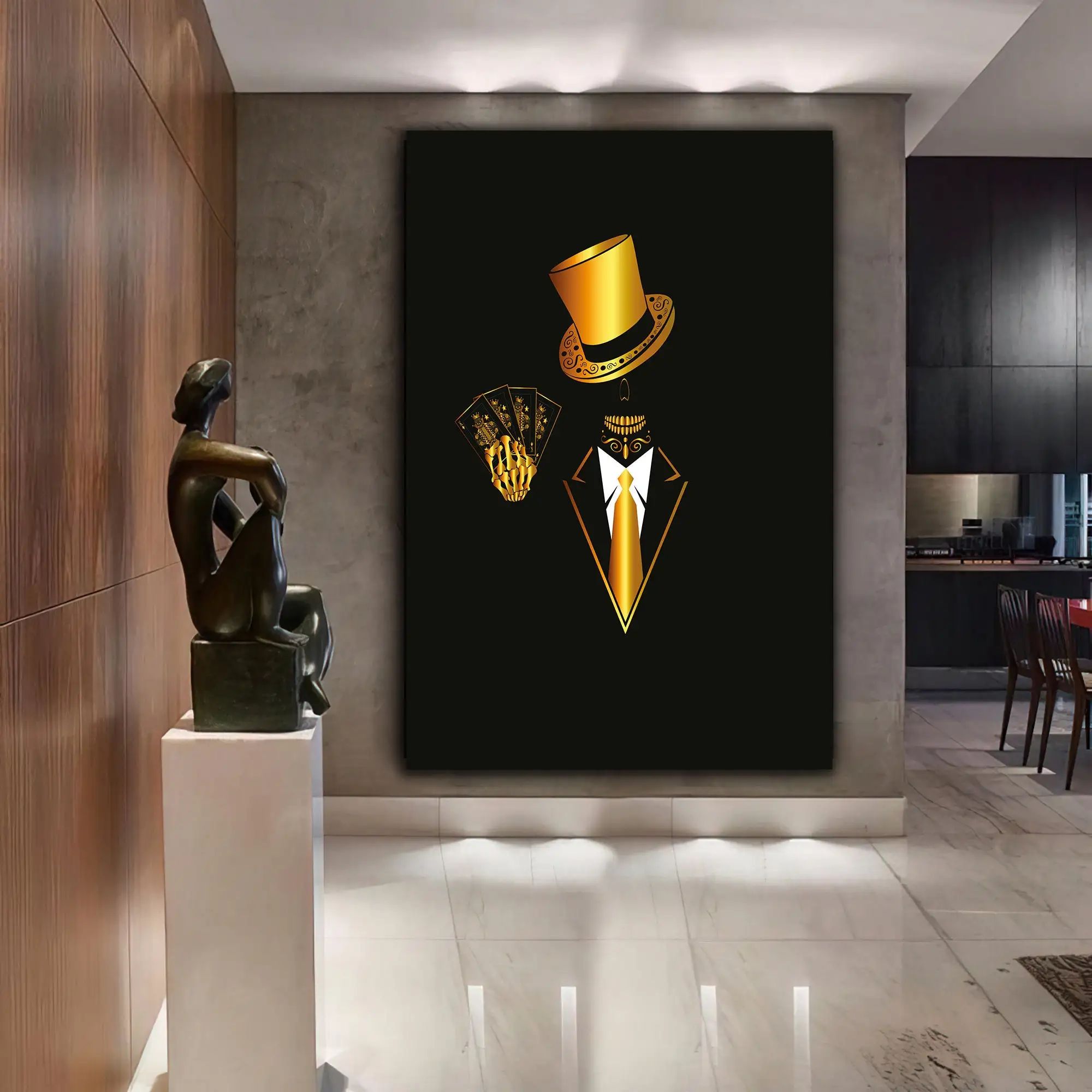 Abstract Game Skull Man Canvas Painting Prints and Posters Skeleton Wall Art Picture for Living Room Home Decoration Cuadros
Abstract Game Skull Man Canvas Painting Prints and Posters Skeleton Wall Art Picture for Living Room Home Decoration Cuadros