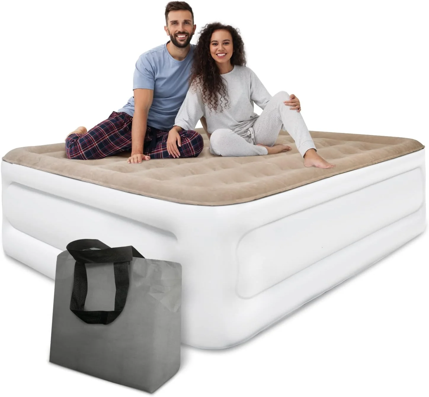 POPTOP Air Mattress,18 inch Inflatable Airbed Luxury Double High Self Inflation Deflation Queen Air Mattress withUpgraded -in ,
POPTOP Air Mattress,18 inch Inflatable Airbed Luxury Double High Self Inflation Deflation Queen Air Mattress withUpgraded -in ,