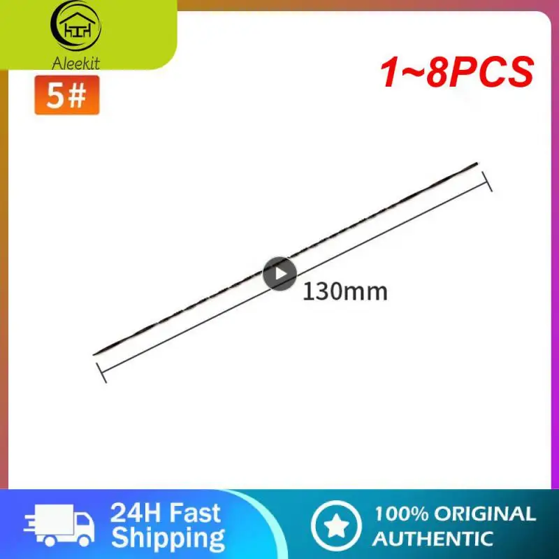 1~8PCS 130mm Scroll Jig Saw Blades Spiral Teeth Kinds Wood Saw Blades Steel Wire Metal Cutting Hand Craft Tools For Carving
1~8PCS 130mm Scroll Jig Saw Blades Spiral Teeth Kinds Wood Saw Blades Steel Wire Metal Cutting Hand Craft Tools For Carving