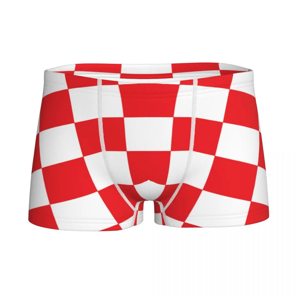 

Boys Shahovnia Croatian Checkerboard Hrvatsko Boxers Cotton Youth Soft Underwear Checkered Men Panties Trendy Teenage Underpants
