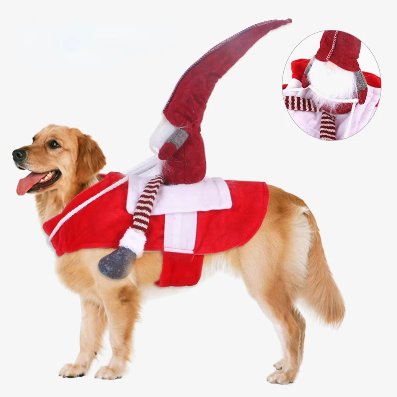 Pet Christmas Horse Riding Costume Pet Supplies Costumes Cospaly Christmas Dog Clothes
Pet Christmas Horse Riding Costume Pet Supplies Costumes Cospaly Christmas Dog Clothes