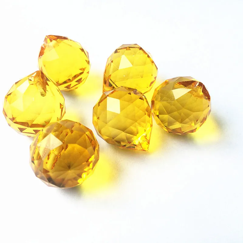 10pcs 20mm Gold Crystal Hanging Faceted Balls(Free rings)Crystal Chandelier Pendants Hot Sale Beautiful suncatcher hanging drops
10pcs 20mm Gold Crystal Hanging Faceted Balls(Free rings)Crystal Chandelier Pendants Hot Sale Beautiful suncatcher hanging drops