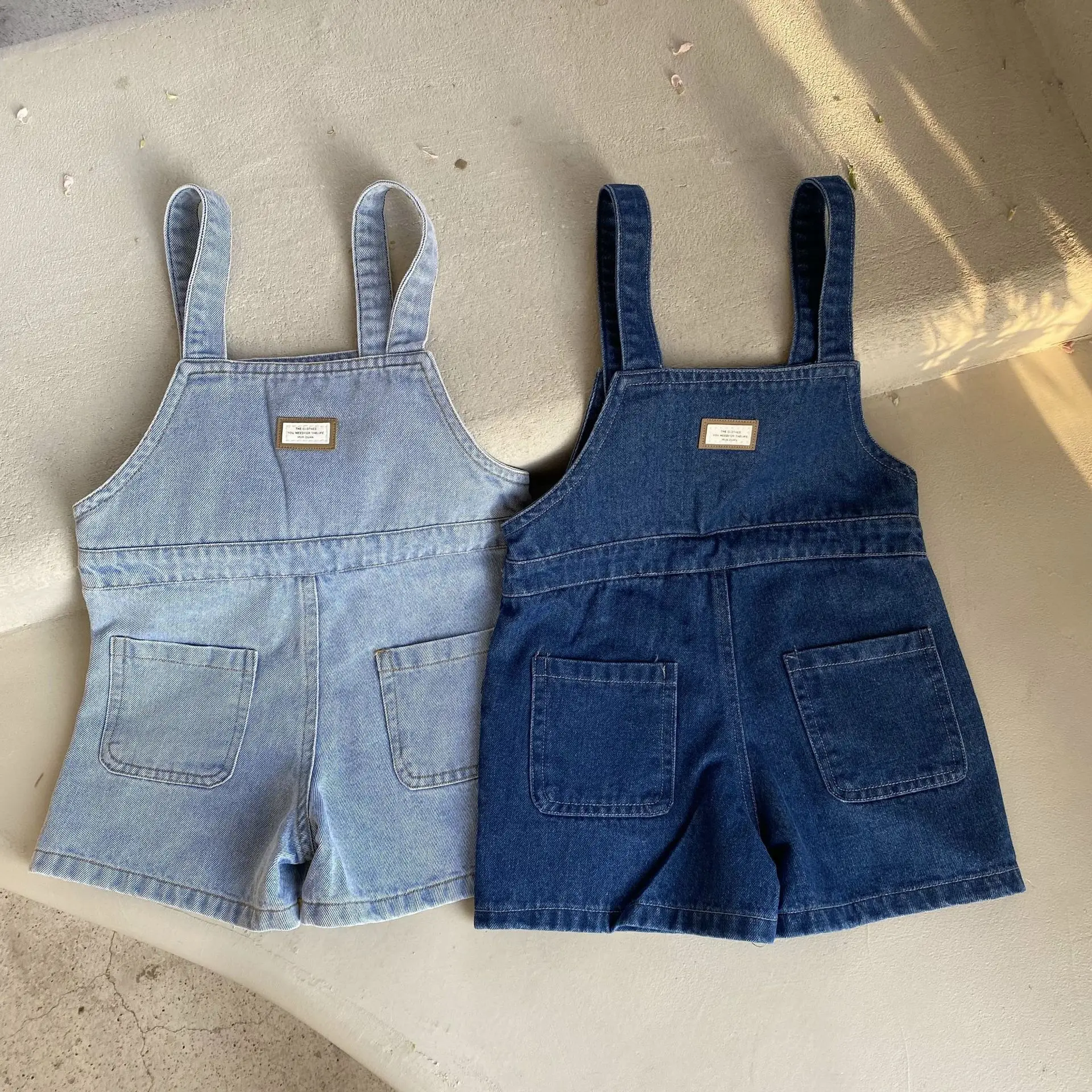 New Summer Clothes For Teenagers Kids Boys Jeans Toddler Solid Suspender Pants Clothes Child Girls Short Denim Pant
New Summer Clothes For Teenagers Kids Boys Jeans Toddler Solid Suspender Pants Clothes Child Girls Short Denim Pant