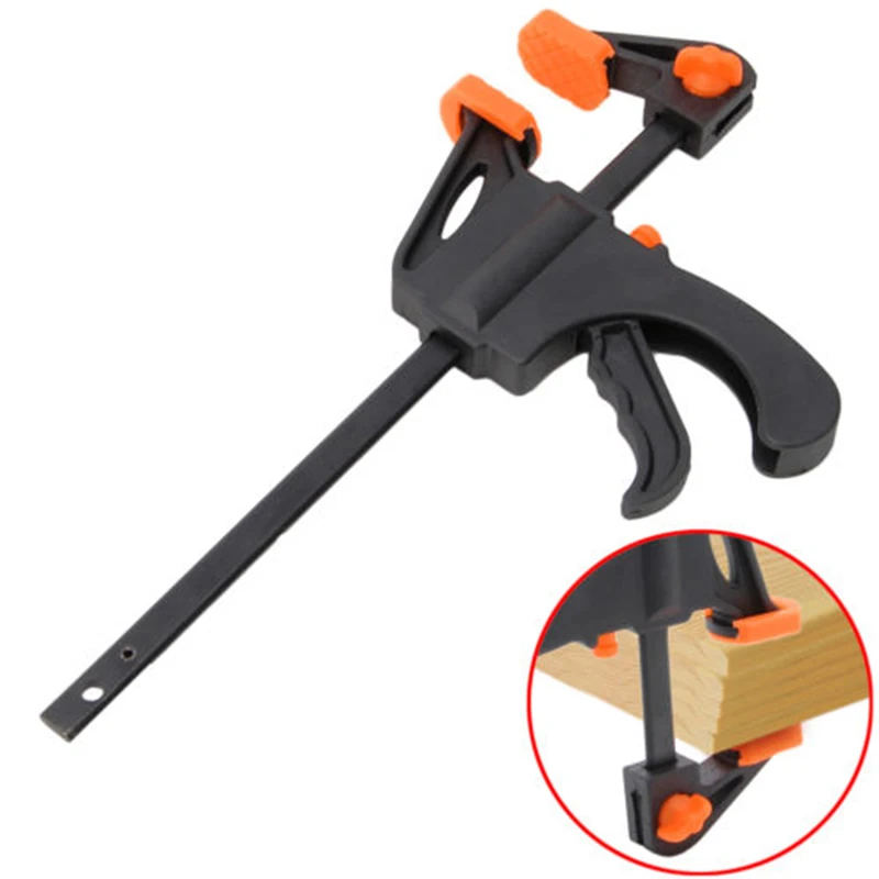 4/12 Inch Wood Working Bar Grip Quick Ratchet Release Speed Squeeze Wood Working Work Bar Ratchet F Clamp Woodworking Tool
4/12 Inch Wood Working Bar Grip Quick Ratchet Release Speed Squeeze Wood Working Work Bar Ratchet F Clamp Woodworking Tool