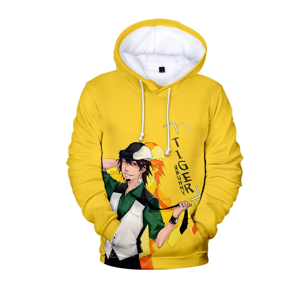 New Men's Clothing Autumn/Winter 2022 Long Sleeves Tiger & Bunny Print Hooded Sweatshirt Harajuku Anime Oversized Keep Warm Tops
New Men's Clothing Autumn/Winter 2022 Long Sleeves Tiger & Bunny Print Hooded Sweatshirt Harajuku Anime Oversized Keep Warm Tops