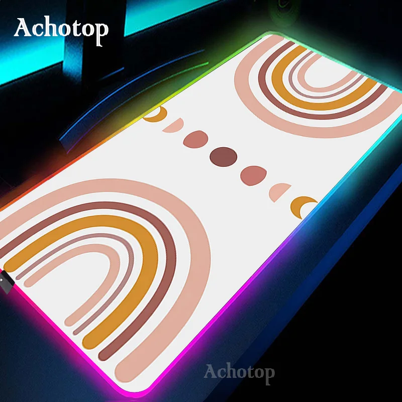Moon RGB Gaming Desktop Mouse Pad Rubber Gamer Mousepad LED Mouse Mat Keyboard Pad Anti-slip Game Mousepad XXL Luminous Deskmat
Moon RGB Gaming Desktop Mouse Pad Rubber Gamer Mousepad LED Mouse Mat Keyboard Pad Anti-slip Game Mousepad XXL Luminous Deskmat