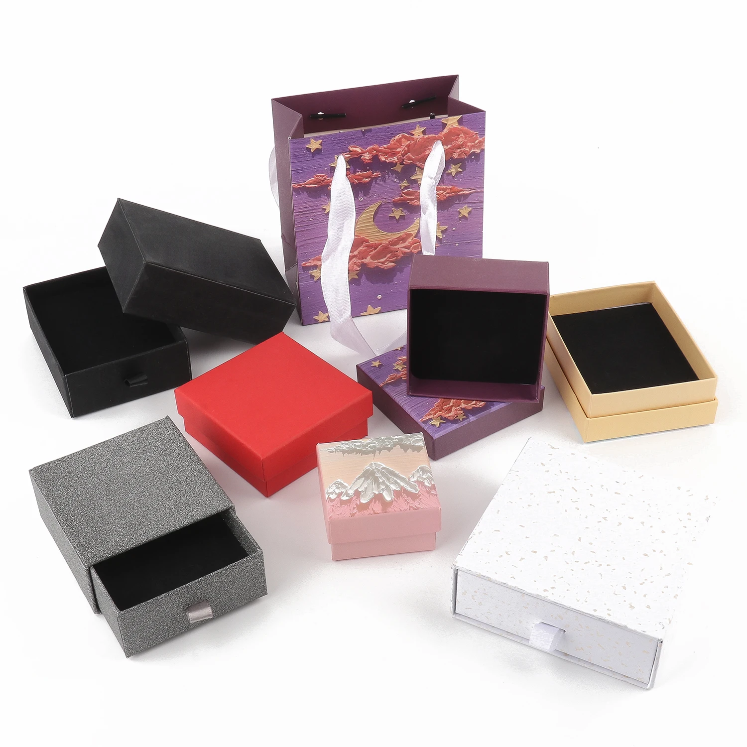 

1 шт. Eid Mubarak подарочные пакеты из крафт-бумаги, коробка для конфет, Рождественская подарочная упаковка, украшения для дня рождения