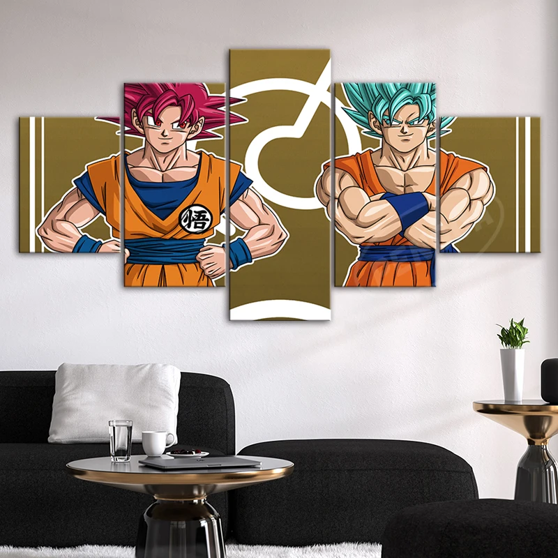 Dragon Ball Canvas Painting 5 Pcs Son Goku Hd Posters Wall Art Printed Classic Anime Character Modular Pictures Home Decor Frame
Dragon Ball Canvas Painting 5 Pcs Son Goku Hd Posters Wall Art Printed Classic Anime Character Modular Pictures Home Decor Frame