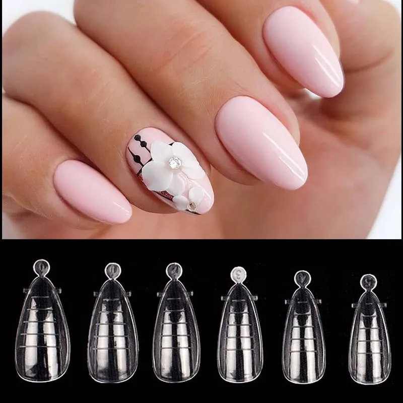 Almond Russia Nail Dual Forms Molds False Tips Extension System Poly UV GEL Acrylic Decoration Art Mold Upper Form
Almond Russia Nail Dual Forms Molds False Tips Extension System Poly UV GEL Acrylic Decoration Art Mold Upper Form