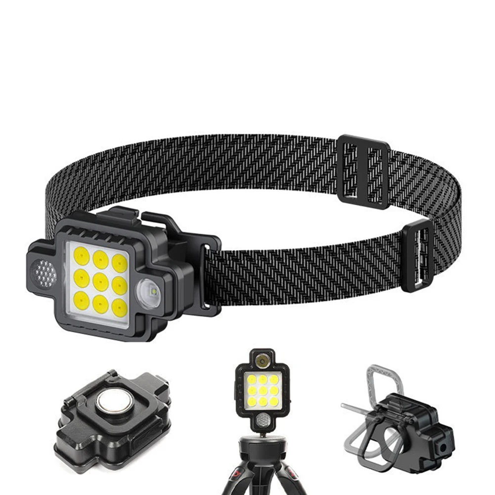 Multifunctional COB Headlight LED Torch Magnetic Work Light Night Ride Headlight Camping Hiking Equipments Accessories Outdoor
Multifunctional COB Headlight LED Torch Magnetic Work Light Night Ride Headlight Camping Hiking Equipments Accessories Outdoor