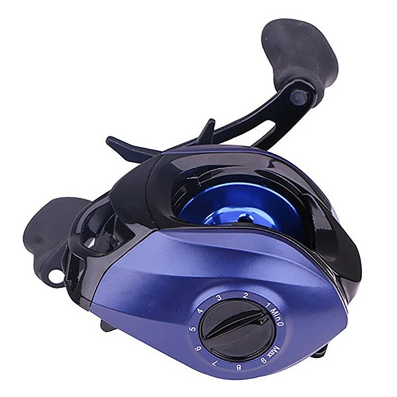 17+1BB High Speed ABS Fishing Reel Fishing Reel Braking Force 6KG / 13LB With Left Handle Black Blue
17+1BB High Speed ABS Fishing Reel Fishing Reel Braking Force 6KG / 13LB With Left Handle Black Blue