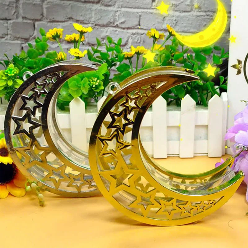 1Pcs Ramadan Eid Mubarak Plastic Candy Box Gold Moon Gift Boxes for Islamic Muslim Festival Party Supplies Kids Kareem Gift
1Pcs Ramadan Eid Mubarak Plastic Candy Box Gold Moon Gift Boxes for Islamic Muslim Festival Party Supplies Kids Kareem Gift