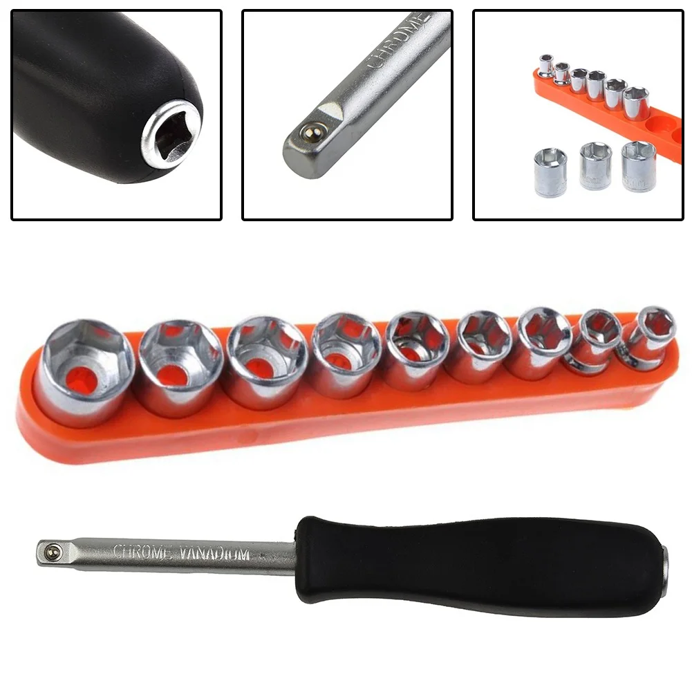 2pcs 150mm Spinner Handle With Socket Adapters Single Head Socket Wrench 150mm For Non Precision Maintenance Hand Tools Wrench
2pcs 150mm Spinner Handle With Socket Adapters Single Head Socket Wrench 150mm For Non Precision Maintenance Hand Tools Wrench