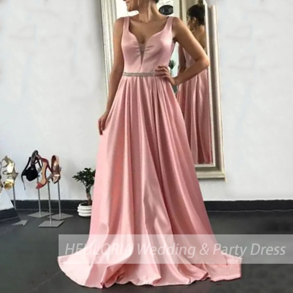 Satin Evening Dresses for wedding strapless beading Long Formal prom Dresses elegant A-Line plus size wedding party dress pocket
Satin Evening Dresses for wedding strapless beading Long Formal prom Dresses elegant A-Line plus size wedding party dress pocket