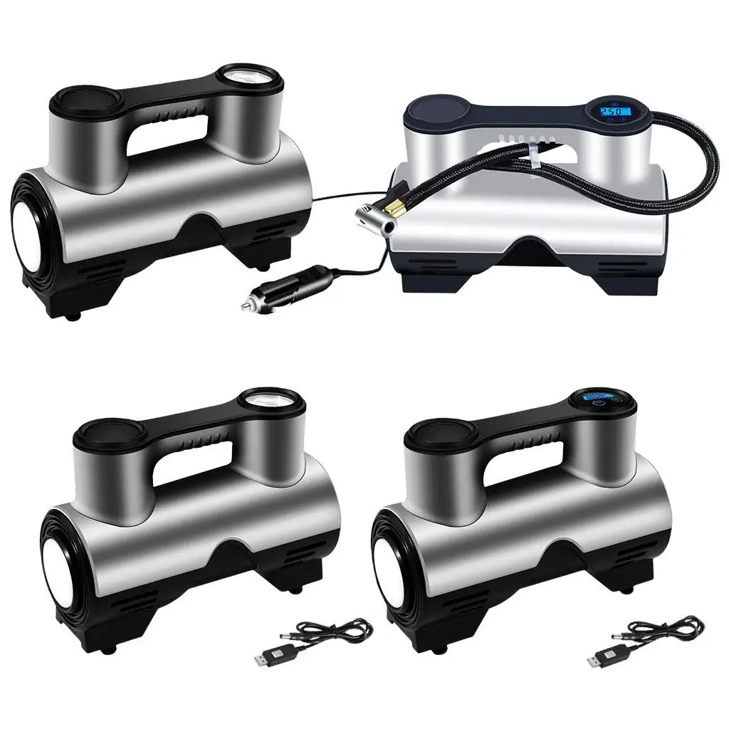 Car Tyre Inflator Air Pump Emergency LED Flashlight DC 12V Pressure Gauge Display Air Compressor Tire Inflator for Auto
Car Tyre Inflator Air Pump Emergency LED Flashlight DC 12V Pressure Gauge Display Air Compressor Tire Inflator for Auto