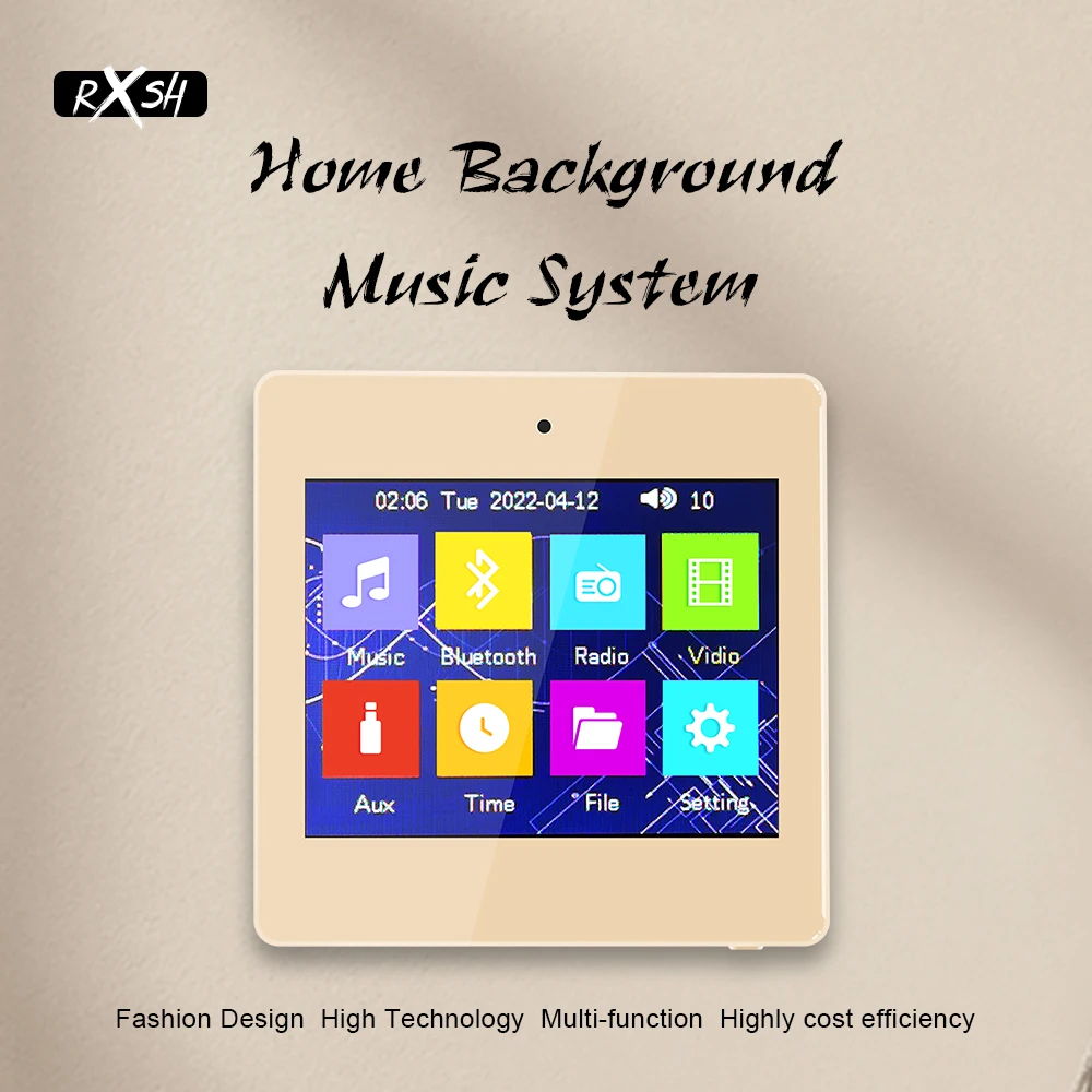 Wireless Bluetooth MINI Wall Amplifier 4CH HIFI Audio Panel Stereo Power AMP USB AUX FM Radio Home Theater System Remote Control
Wireless Bluetooth MINI Wall Amplifier 4CH HIFI Audio Panel Stereo Power AMP USB AUX FM Radio Home Theater System Remote Control