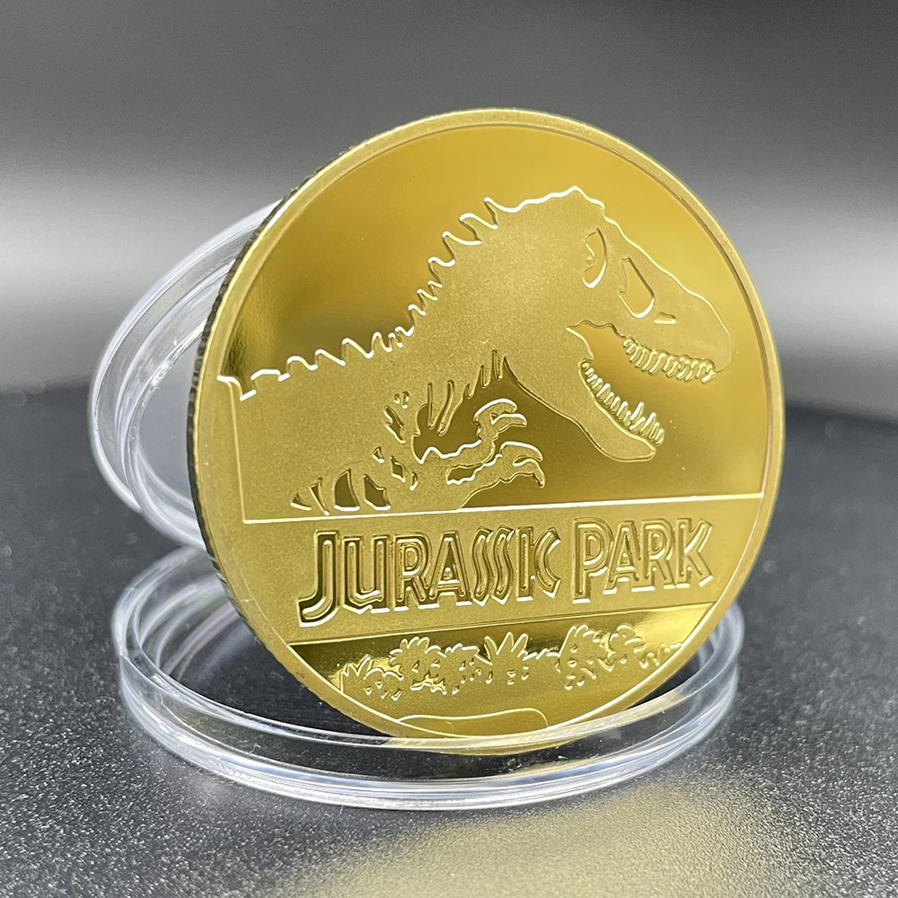Золотая монета Динозавр Парк Юрского периода OIMG
Золотая монета Динозавр Парк Юрского периода OIMG