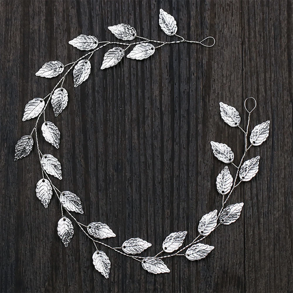 Fashion Gold Silver Color Hairbands Bride Leaf Headbands Charm Tiaras Leaves Wedding Hair Accessories Women Hair Jewelry
Fashion Gold Silver Color Hairbands Bride Leaf Headbands Charm Tiaras Leaves Wedding Hair Accessories Women Hair Jewelry