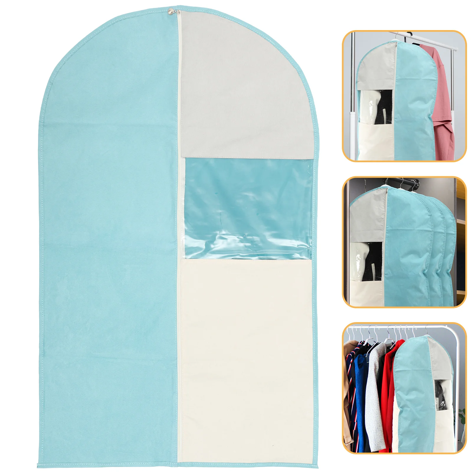Closet Garment Covers Suit Garment Bag Clothes Protector Suit Hanging Bags Clothing Set Clothes Bag Pocket Suede Organizer
Closet Garment Covers Suit Garment Bag Clothes Protector Suit Hanging Bags Clothing Set Clothes Bag Pocket Suede Organizer