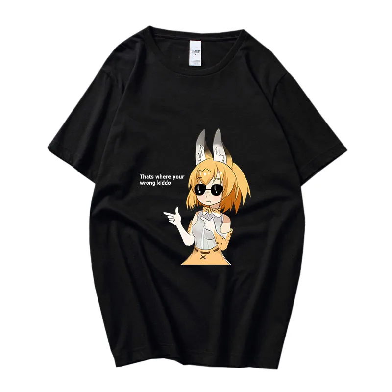 Kemono Friends Serval T-shirts Women/Men Furry Orc Kawaii/Cute T Shirts 100% Cotton EU Size Tshirts Summer Casual Prevalent Tees
Kemono Friends Serval T-shirts Women/Men Furry Orc Kawaii/Cute T Shirts 100% Cotton EU Size Tshirts Summer Casual Prevalent Tees
