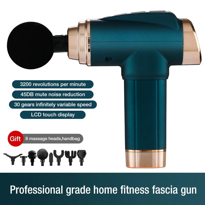 Массажный пистолет HERALL, профессиональный ручной Электрический массажер для глубоких тканей, ударный прибор для расслабления мышц
Массажный пистолет HERALL, профессиональный ручной Электрический массажер для глубоких тканей, ударный прибор для расслабления мышц