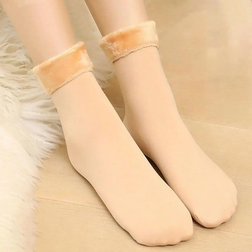 Breathable 5 Pairs Stylish Women Soft Casual Solid Color Thickened Socks Comfortable Winter Socks Plush Lining for Home
Breathable 5 Pairs Stylish Women Soft Casual Solid Color Thickened Socks Comfortable Winter Socks Plush Lining for Home