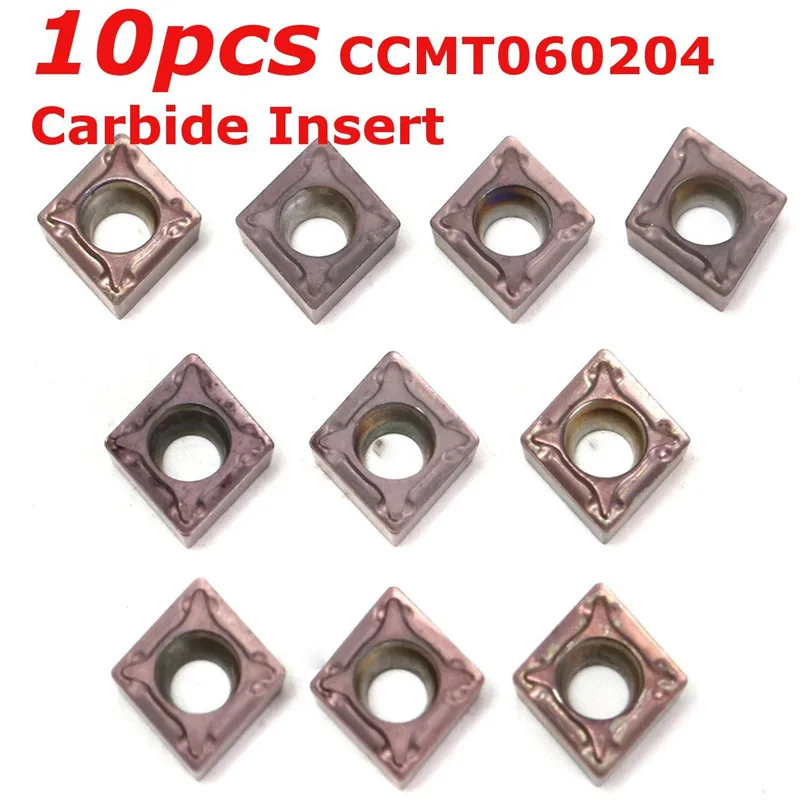 10Pcs Carbide Insert CCMT060204 CCMT21.51 VP15TF Inner Round Milling Tool CCMT 060204 CNC Blade CNC Lathe Tool
10Pcs Carbide Insert CCMT060204 CCMT21.51 VP15TF Inner Round Milling Tool CCMT 060204 CNC Blade CNC Lathe Tool