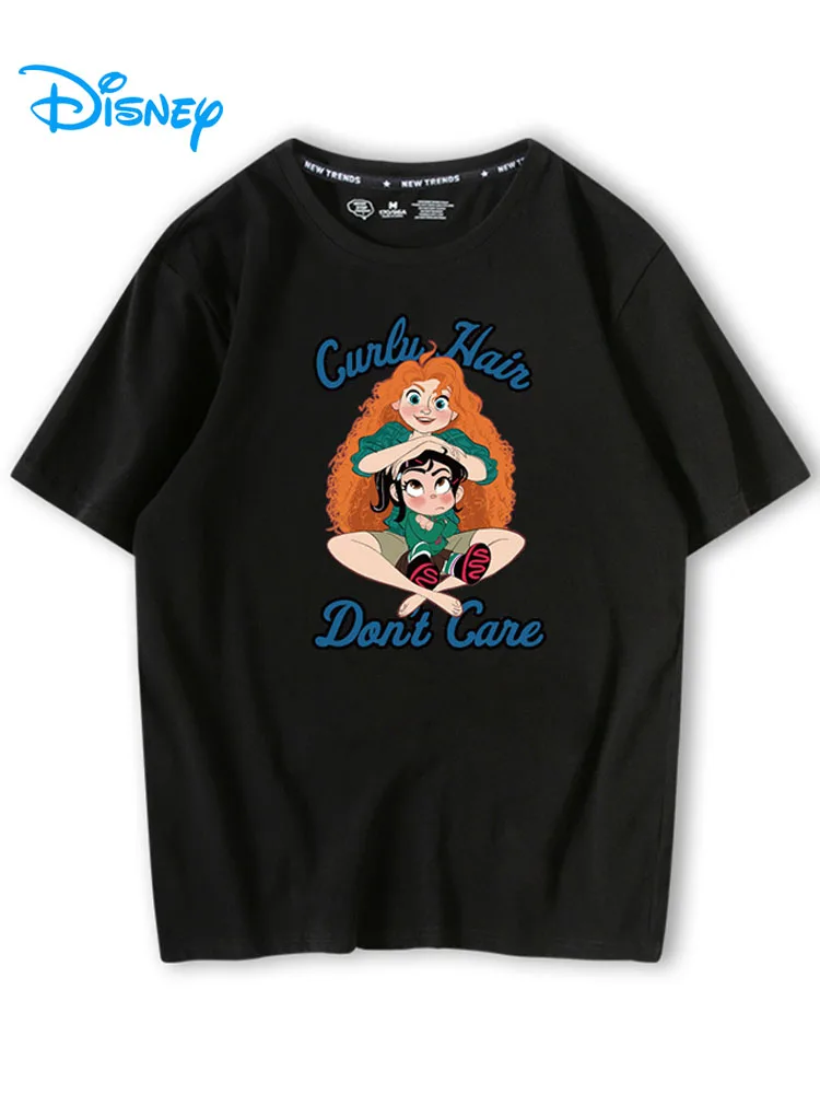 Disney Cartoon Harajuku T Shirt Wreck-It Ralph Women Summer Casual O Neck Short Sleeve Tee Tops Femme Trendy Streetwear 11 Color
Disney Cartoon Harajuku T Shirt Wreck-It Ralph Women Summer Casual O Neck Short Sleeve Tee Tops Femme Trendy Streetwear 11 Color
