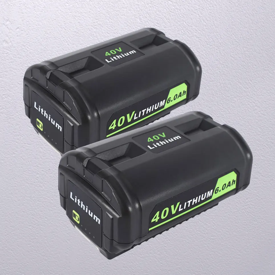 Сменный литий-ионный аккумулятор для Ryobi OP4050 OP4050A OP4026 OP4040 RY40200 RY40403 RY4050, 2022, 40 в, 6000 мАч, Аккумуляторы для электроинструментов
Сменный литий-ионный аккумулятор для Ryobi OP4050 OP4050A OP4026 OP4040 RY40200 RY40403 RY4050, 2022, 40 в, 6000 мАч, Аккумуляторы для электроинструментов