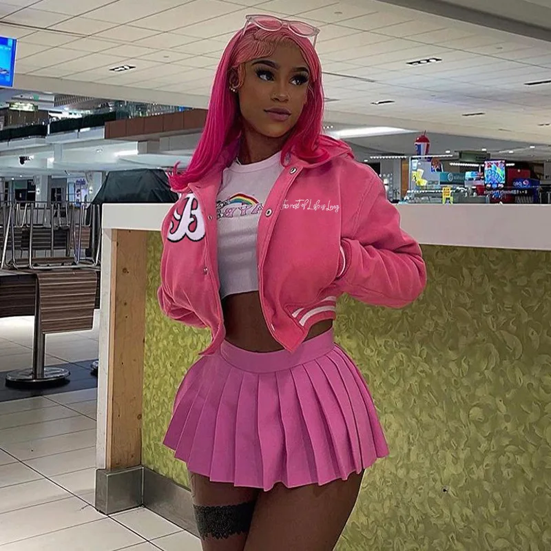 2022 Summer Women's Towel Embroidered English Print Baseball Jersey Jacket New Top Comfortable Casual Sports
2022 Summer Women's Towel Embroidered English Print Baseball Jersey Jacket New Top Comfortable Casual Sports
