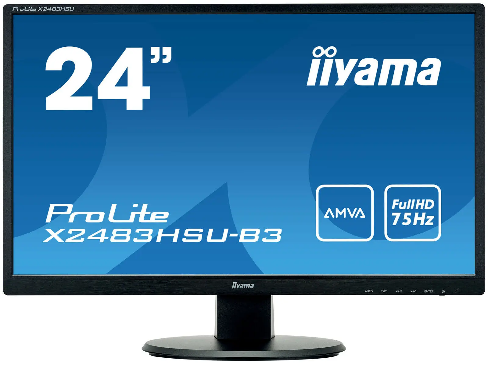 

iiyama ProLite X2483HSU-B3 LED display 60.5 cm (23.8") 1920 x 1080 pixels Full H