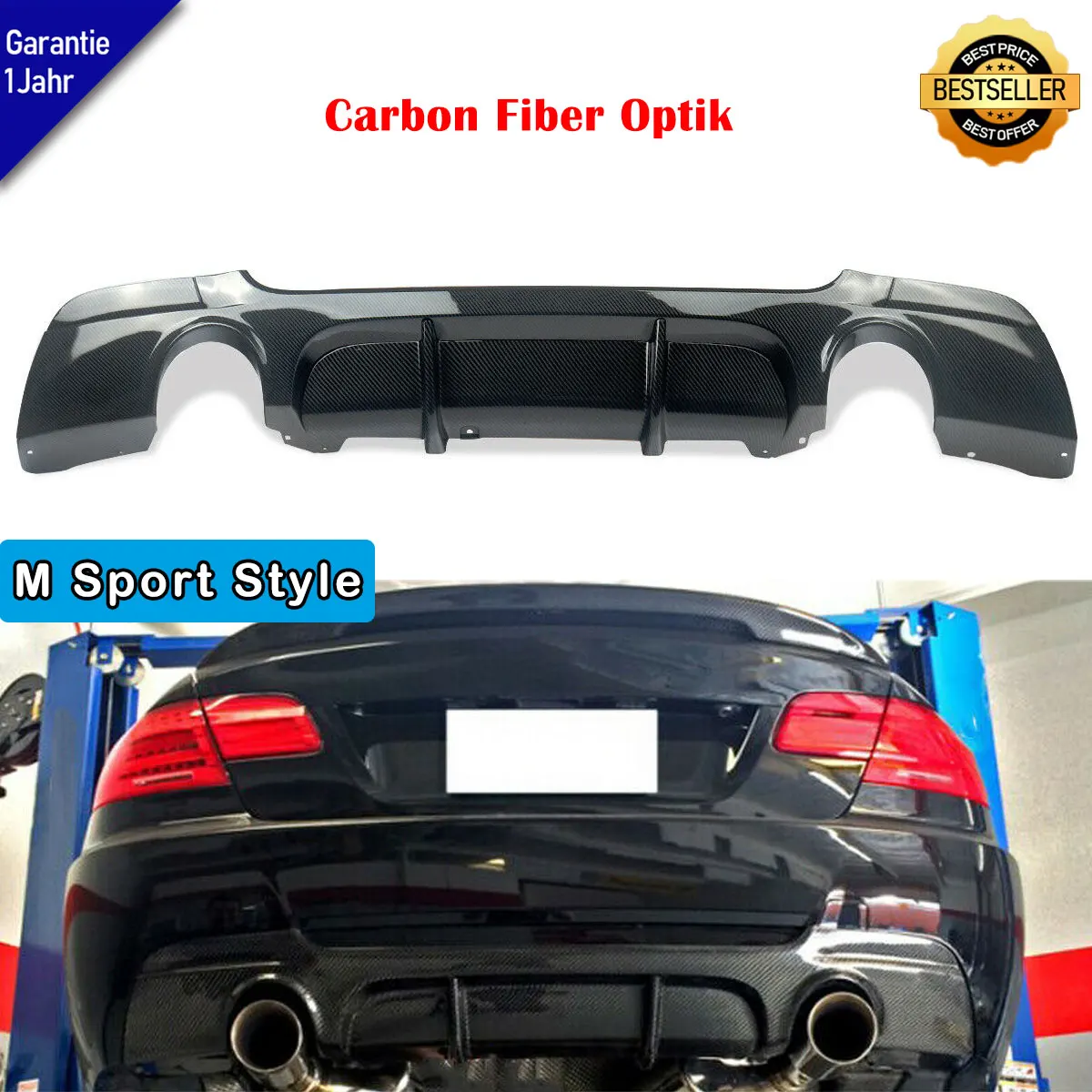 MagicKit, подходит для BMW E92 325i M Sport 2007-2013 диффузор, губа на задний бампер, цвет углерода
MagicKit, подходит для BMW E92 325i M Sport 2007-2013 диффузор, губа на задний бампер, цвет углерода