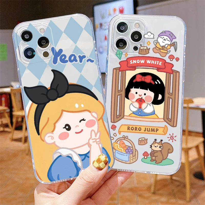Disney Cartoon Lovely Princess Phone Case For Apple iPhone 14 13 12 11 SE XS XR X 7 8 6 5 Plus Pro MAX 2020 Transparent Cover
Disney Cartoon Lovely Princess Phone Case For Apple iPhone 14 13 12 11 SE XS XR X 7 8 6 5 Plus Pro MAX 2020 Transparent Cover