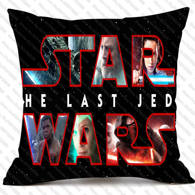 Disney Star Wars Cushion Cover Home Pillow Cover Sofa Decor Linen Pillow Case Halloween Gift Funda Cojin Cojines 45*45cm 
Disney Star Wars Cushion Cover Home Pillow Cover Sofa Decor Linen Pillow Case Halloween Gift Funda Cojin Cojines 45*45cm