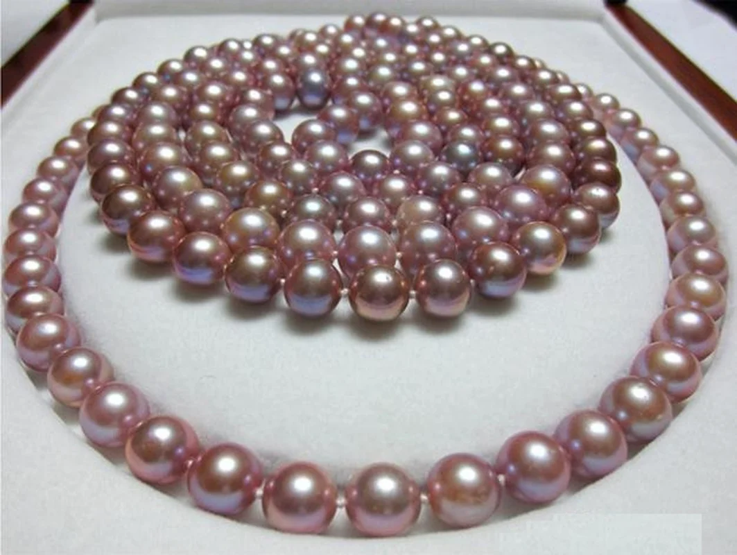 Huge Charming 18"10-11mm Natural South Sea Genuine Purple Round Pearl Necklace Free Shipping Women Jewelry Necklaces for Women
Huge Charming 18"10-11mm Natural South Sea Genuine Purple Round Pearl Necklace Free Shipping Women Jewelry Necklaces for Women