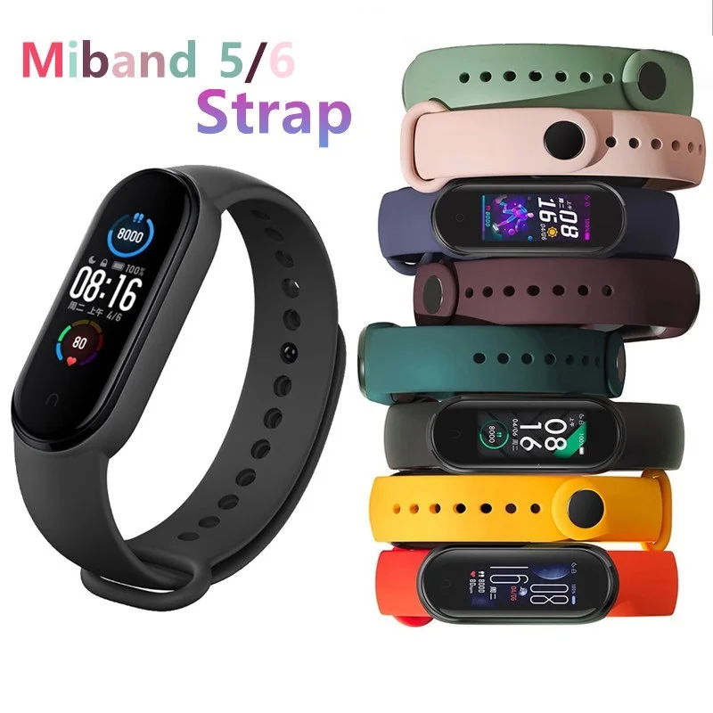 Colorful Silicone Watch Strap For Xiaomi Band 6 5 Bracelet Smart Watch Replacement Wristband For Mi Band 6 5 Strap
Colorful Silicone Watch Strap For Xiaomi Band 6 5 Bracelet Smart Watch Replacement Wristband For Mi Band 6 5 Strap