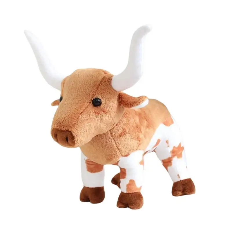 

Милая имитация высокой коровы, плюшевая кукла-животное, мягкая набивная милая плюшевая игрушка для крупного рогатого скота, плюшевая игрушка, подарок для детей, мальчиков и девочек