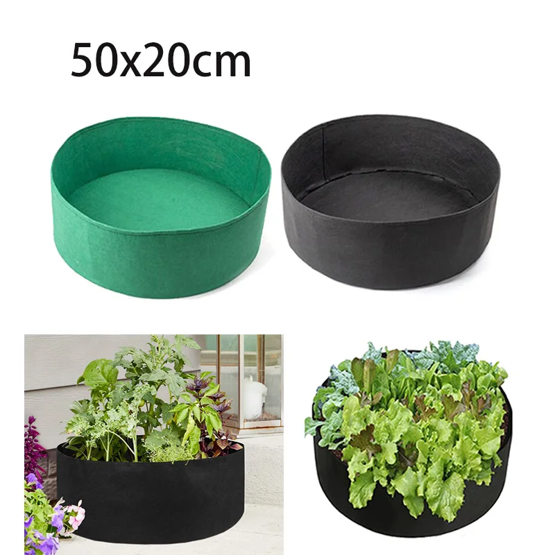 Plant Grow Bag Black Round Flower Pots Vegetable Planter No Woven Fabric Garden Growing Tools Gardening Bags Vegs Pot Breathable
Plant Grow Bag Black Round Flower Pots Vegetable Planter No Woven Fabric Garden Growing Tools Gardening Bags Vegs Pot Breathable