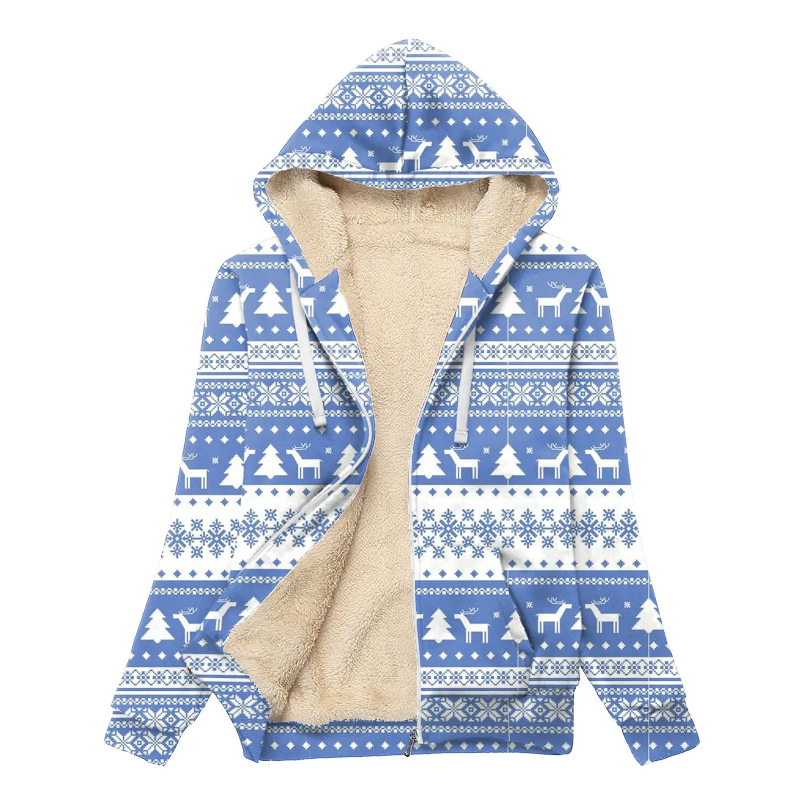 Рождественская толстовка на молнии, свитер, Женская осенне-зимняя плюшевая куртка, Повседневная Толстовка с длинным рукавом, пальто, холодн...
Рождественская толстовка на молнии, свитер, Женская осенне-зимняя плюшевая куртка, Повседневная Толстовка с длинным рукавом, пальто, холодн...