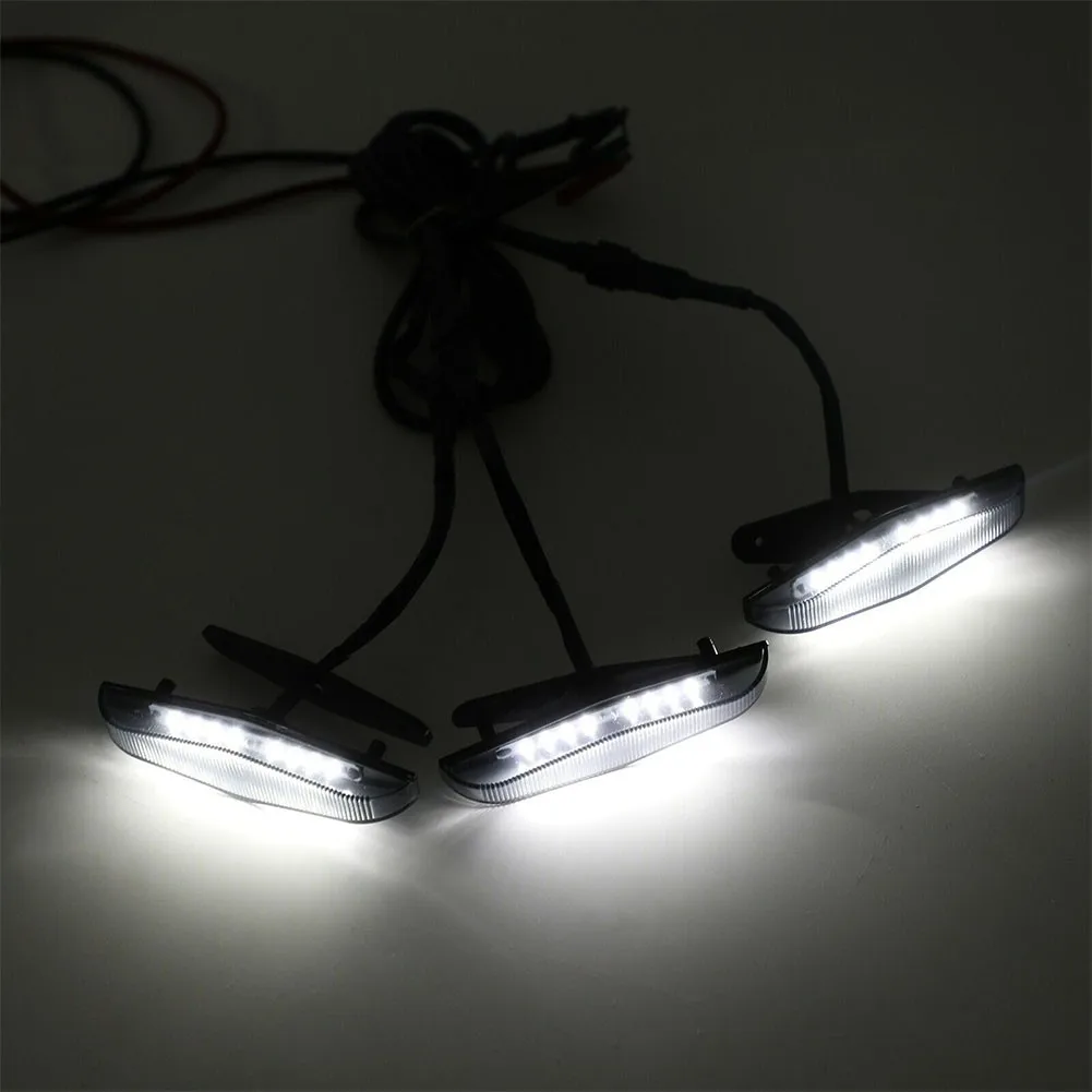 3PCS Car Grilles LED Lights Light White For Toyota 4Runner TRD Pro 2014-2019 Front Air Inlet Grille Decorative Lamp
3PCS Car Grilles LED Lights Light White For Toyota 4Runner TRD Pro 2014-2019 Front Air Inlet Grille Decorative Lamp