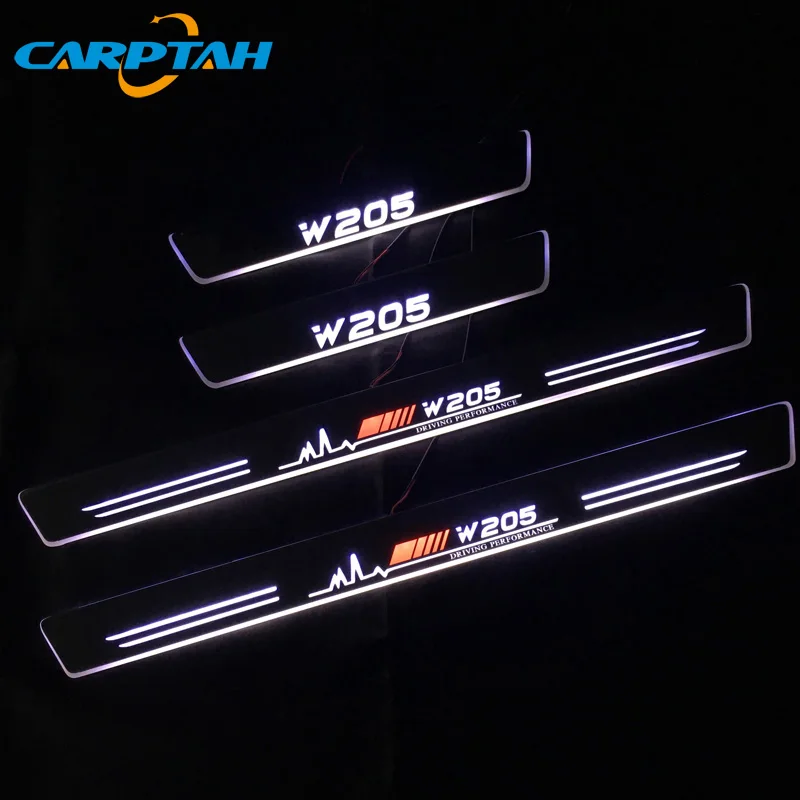 LED Car Scuff Plate Trim Pedal Door Sill Pathway Moving Welcome Light For Mercedes-Benz W205 C200 Car Accessories Interior
LED Car Scuff Plate Trim Pedal Door Sill Pathway Moving Welcome Light For Mercedes-Benz W205 C200 Car Accessories Interior