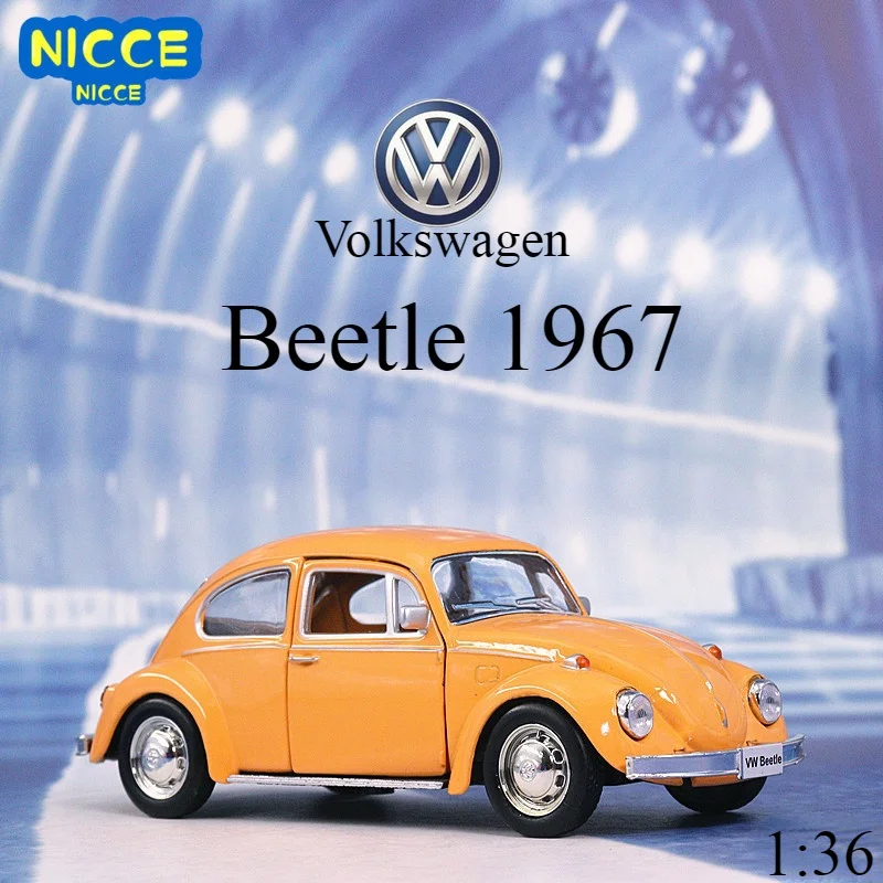 Nicce 1:36 Mini Car VW Beetle 1967 Classic Alloy Car Model Diecast Metal Car Model Miniature Scale Model Car Toy For Childrens
Nicce 1:36 Mini Car VW Beetle 1967 Classic Alloy Car Model Diecast Metal Car Model Miniature Scale Model Car Toy For Childrens