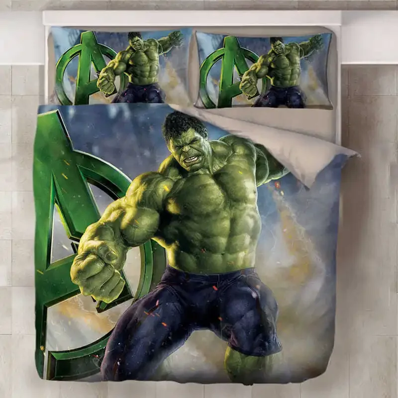 Marvel The Avengers Spiderman Iron Man Hulk Movie and Television Peripheral Anime Pictures Quilt Cover Bed Sheet Three-piece Set
Marvel The Avengers Spiderman Iron Man Hulk Movie and Television Peripheral Anime Pictures Quilt Cover Bed Sheet Three-piece Set